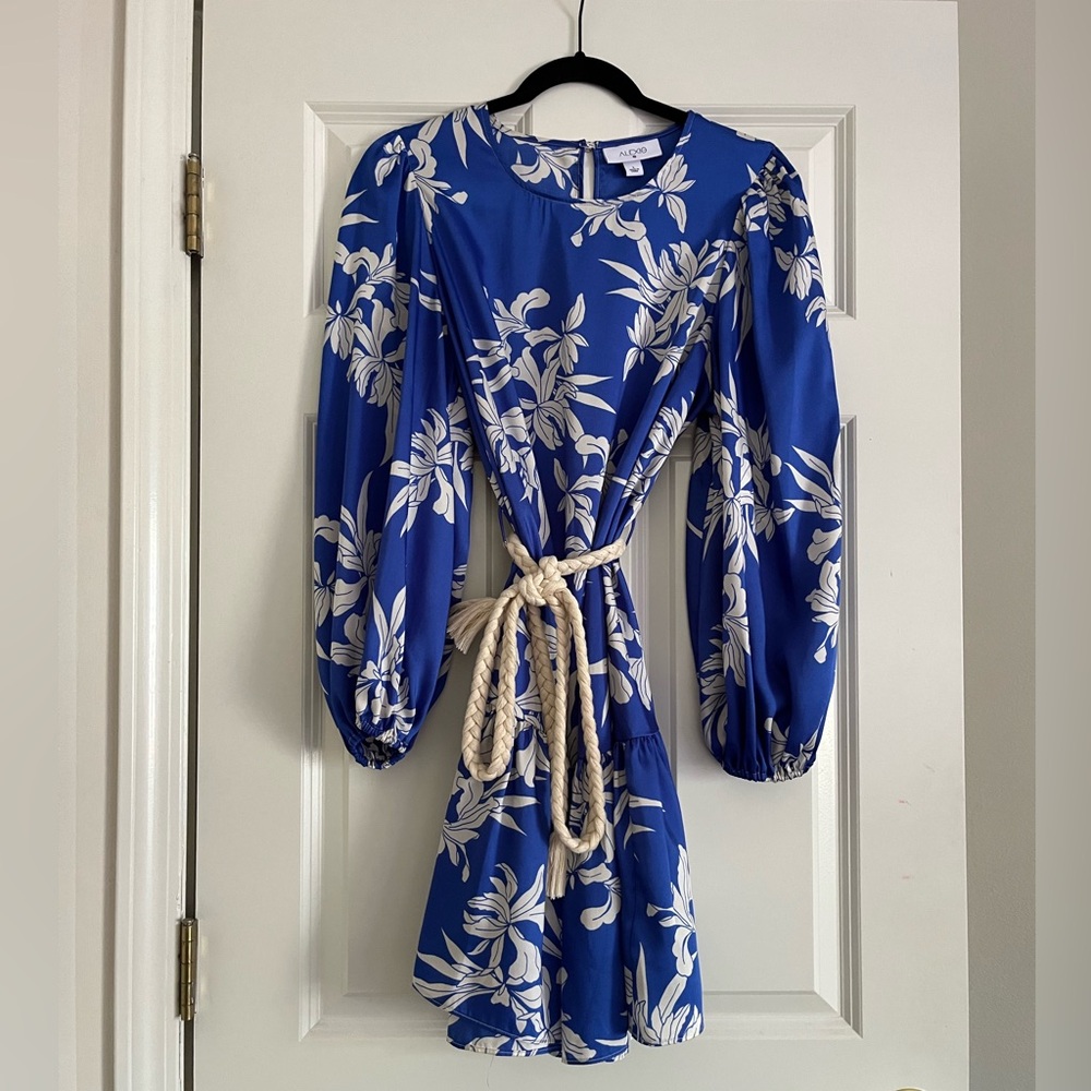 Alexis x Target Collab Blue/White Dress